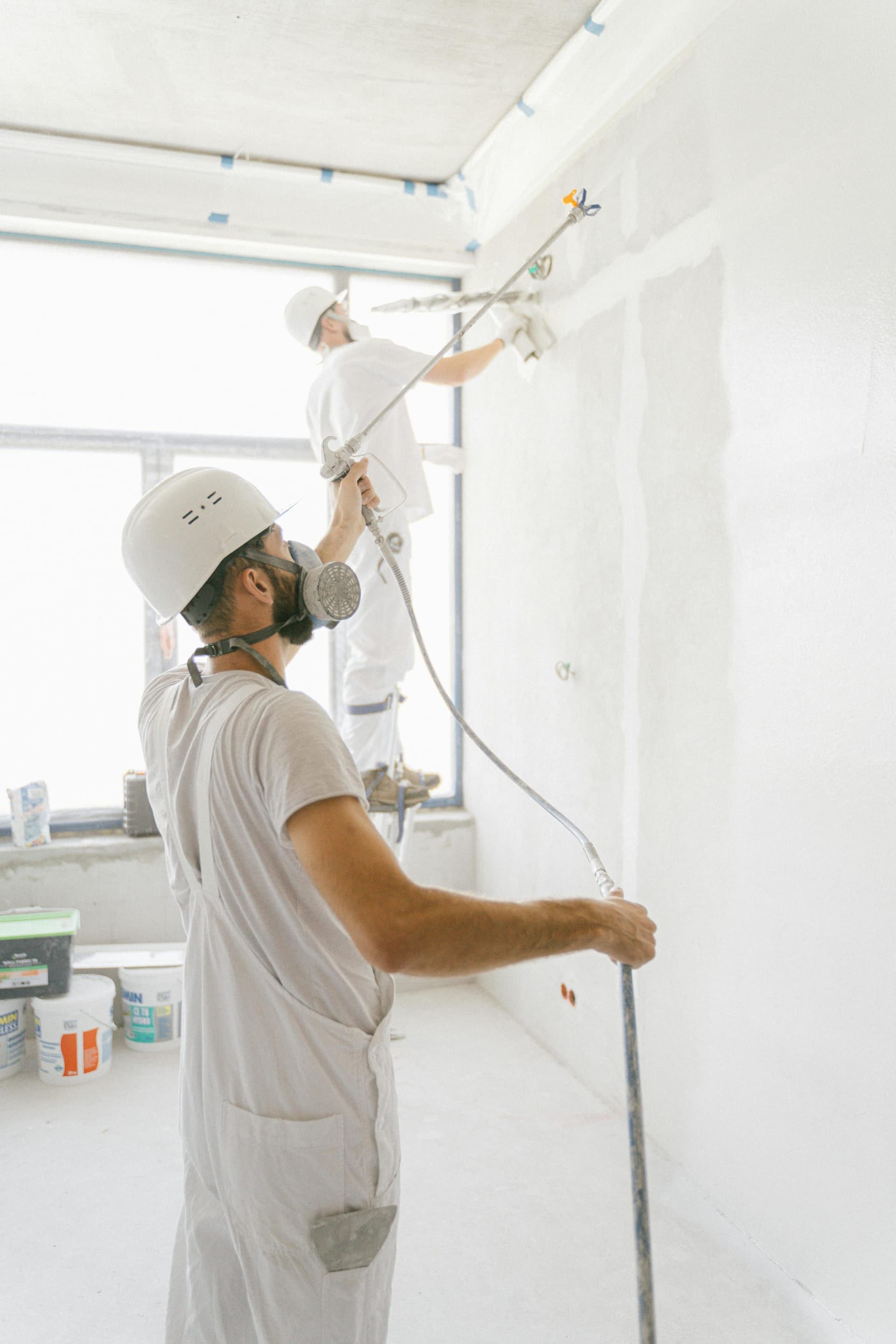 Revival Enterprises painters at work